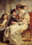 Peter Paul Rubens Helen and her children oil painting on canvas
